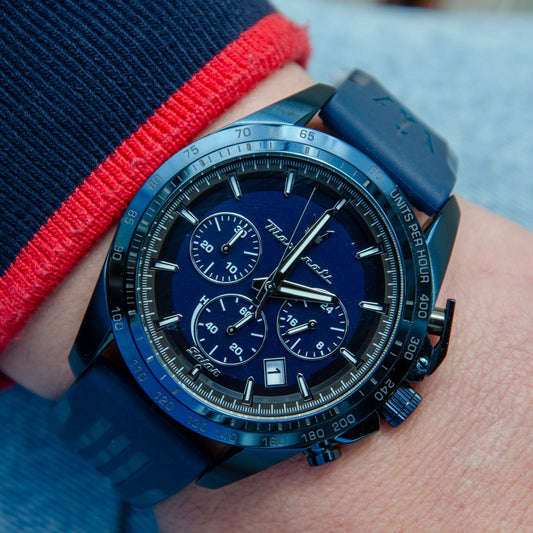 RELÓGIO MASERATI SOLAR BLUE AZUL 'R8871649001'