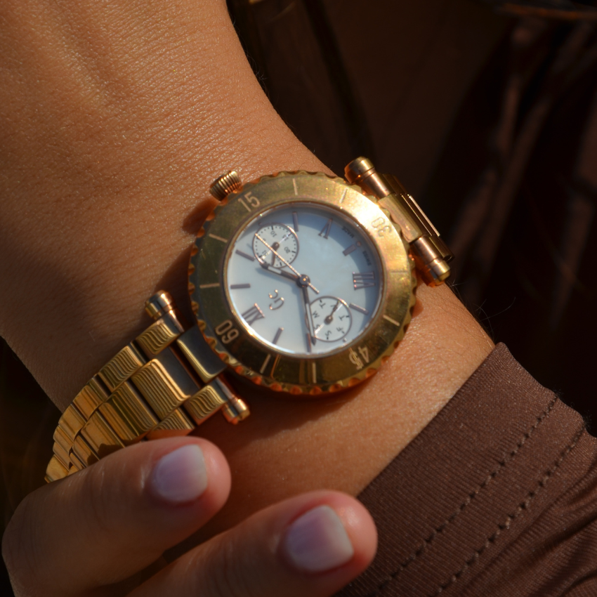 RELÓGIO GC SPORT CHIC ROSE GOLD 'X35011L1S'