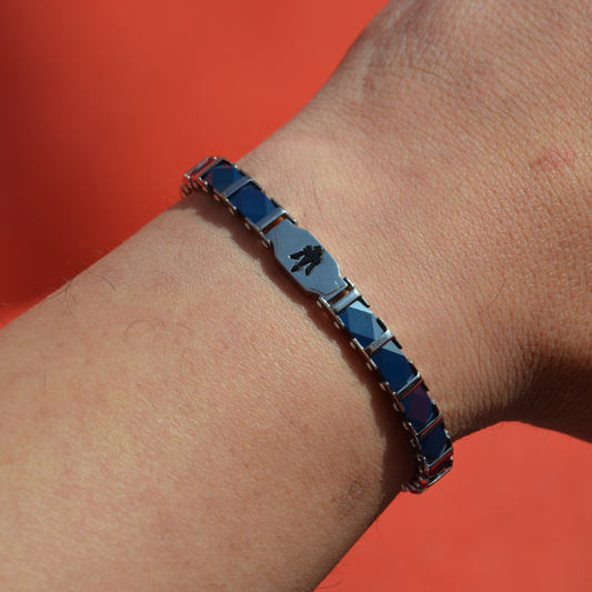 PULSEIRA MASERATI 'CERAMIC' AÇO E CERÂMICA  'JM424ATZ45'