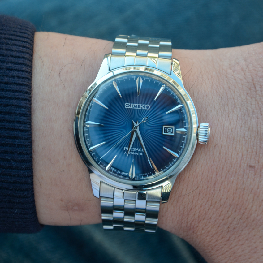 RELÓGIO SEIKO PRESAGE PRATEADO 'SRPB41J1'