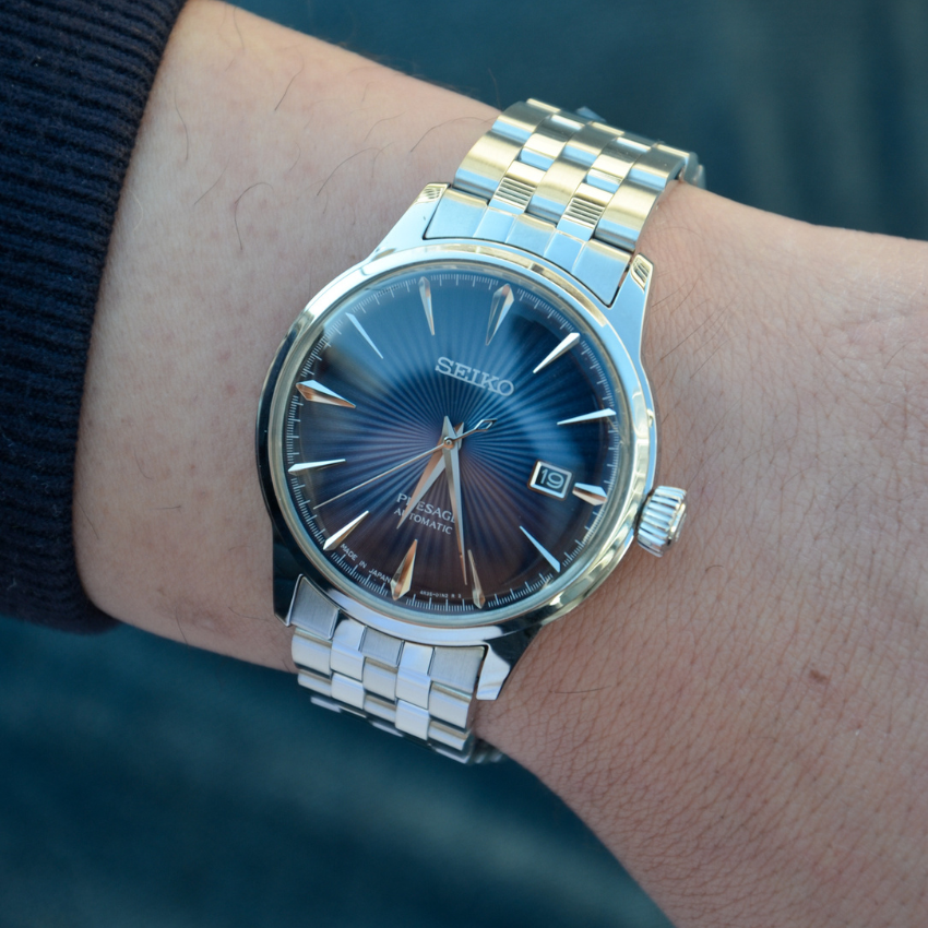 RELÓGIO SEIKO PRESAGE PRATEADO 'SRPB41J1'