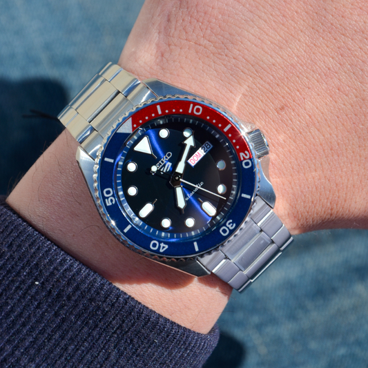 RELÓGIO SEIKO 5 SPORTS 'SPORTS' PRATEADO 'SRPD53K1'