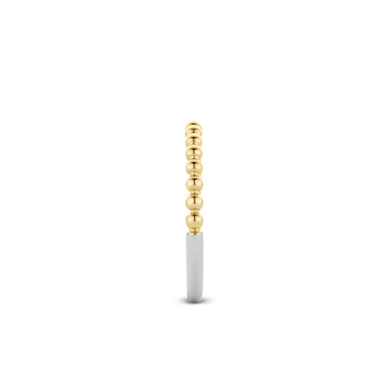 ANEL TI SENTO PRATA 925 DOURADO T.16 '1937SY/56'