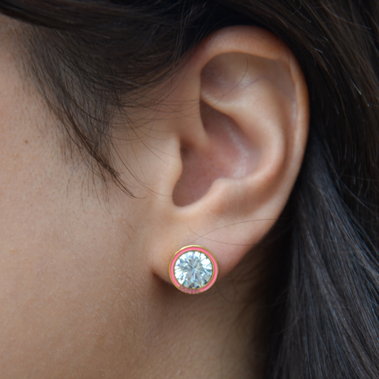 BRINCOS GUESS DAKTARI AÇO DOURADO 'JUBE01361JWYGNPT-U'