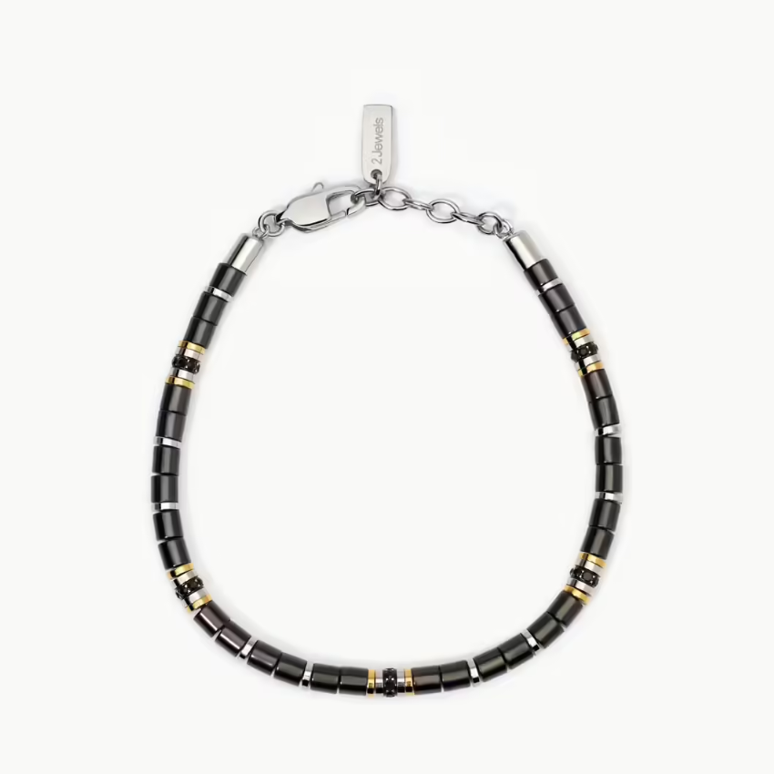 PULSEIRA 2JEWELS 'NEXT' AÇO PRATEADO '232496'