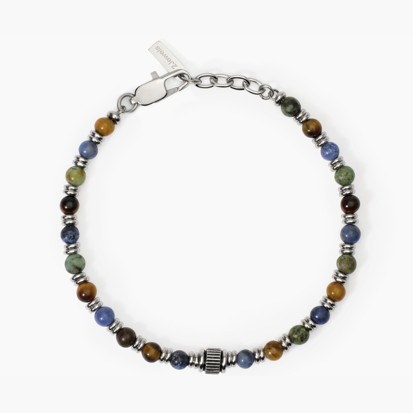 PULSEIRA 2JEWELS 'ORIGINAL' AÇO PRATEADO '232561'