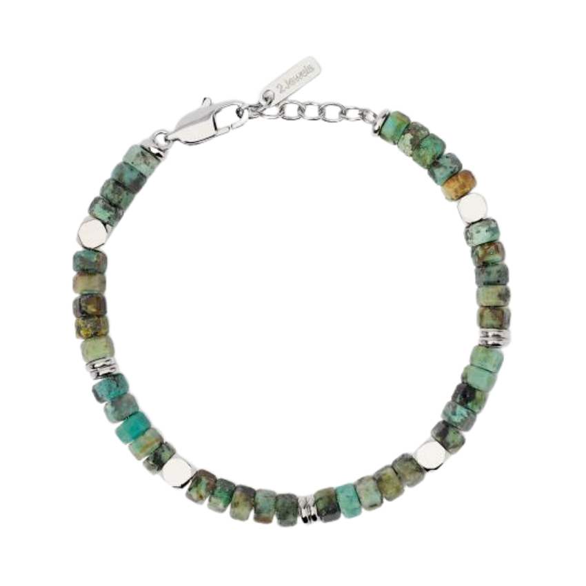 PULSEIRA 2JEWELS 'ORIGINAL' AÇO PRATEADO E PEDRAS '232611'