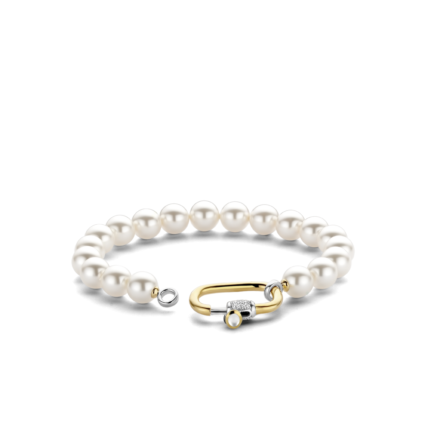 PULSEIRA PRATA 925 TI SENTO PÉROLAS '2961PW'
