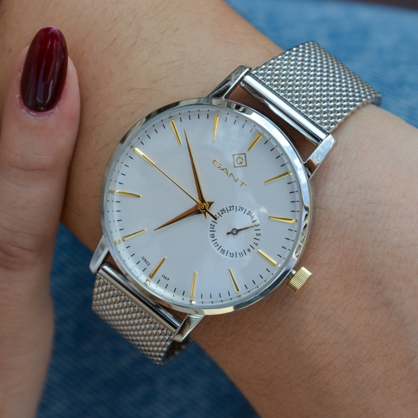 RELÓGIO GANT 'PARK HILL LADY' PRATEADO 'G106007'