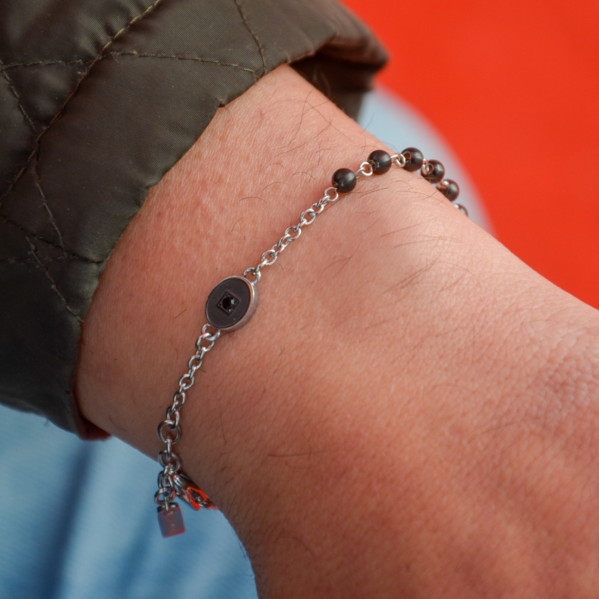 PULSEIRA 2JEWELS 'FAITH' AÇO PRATEADO '232578'