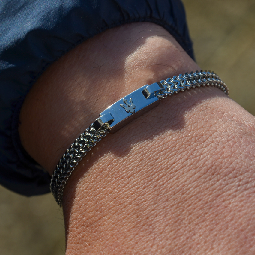 PULSEIRA MASERATI 'ICONIC' AÇO 'JM425AVD104'