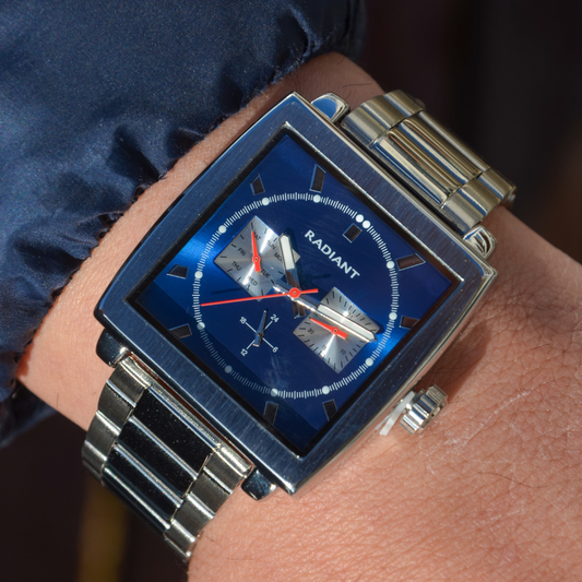 RELÓGIO RADIANT 'STEVE' PRATEADO 'RA679702'