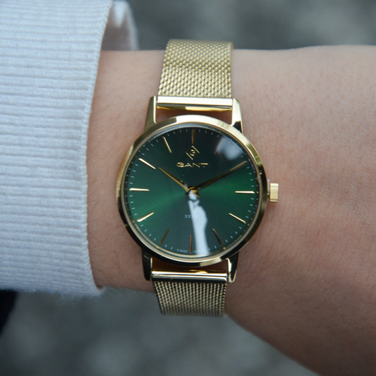 RELÓGIO GANT 'PARK HILL AVENUE' DOURADO 'G127026'