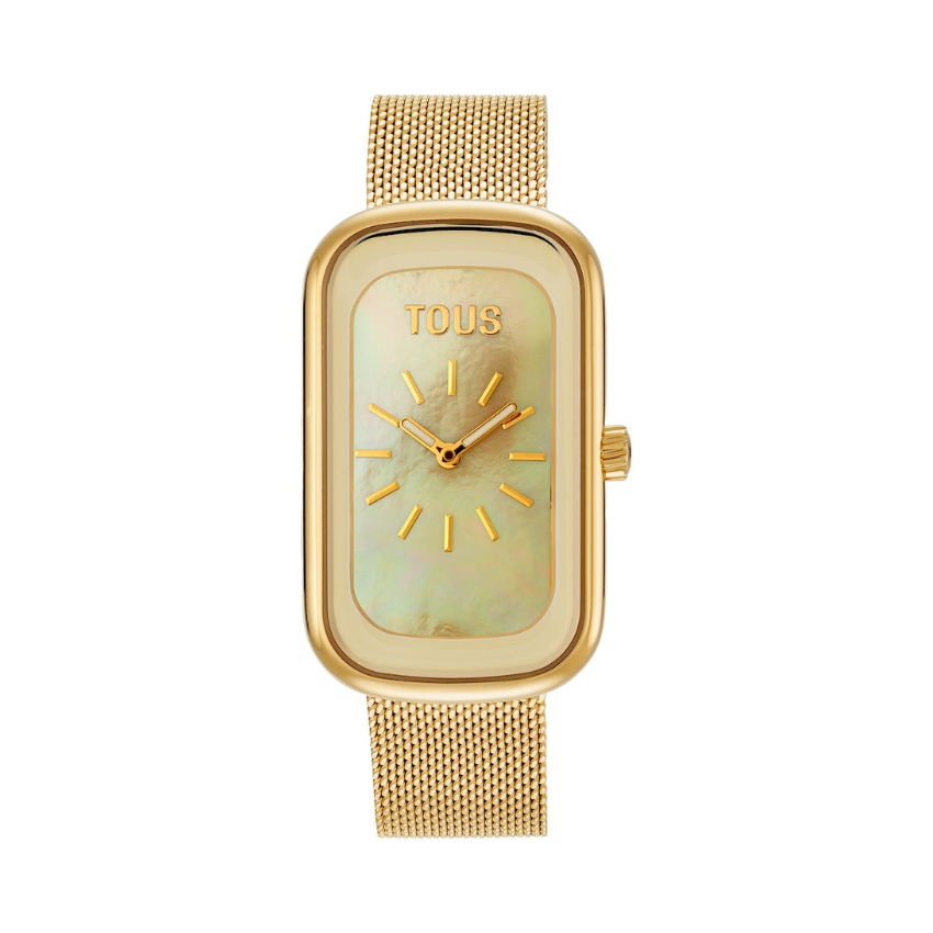 RELÓGIO TOUS 'T-BAND CLUB' DOURADO '3000140400'