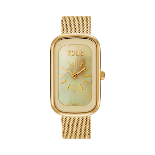 RELÓGIO TOUS 'T-BAND CLUB' DOURADO '3000140400'