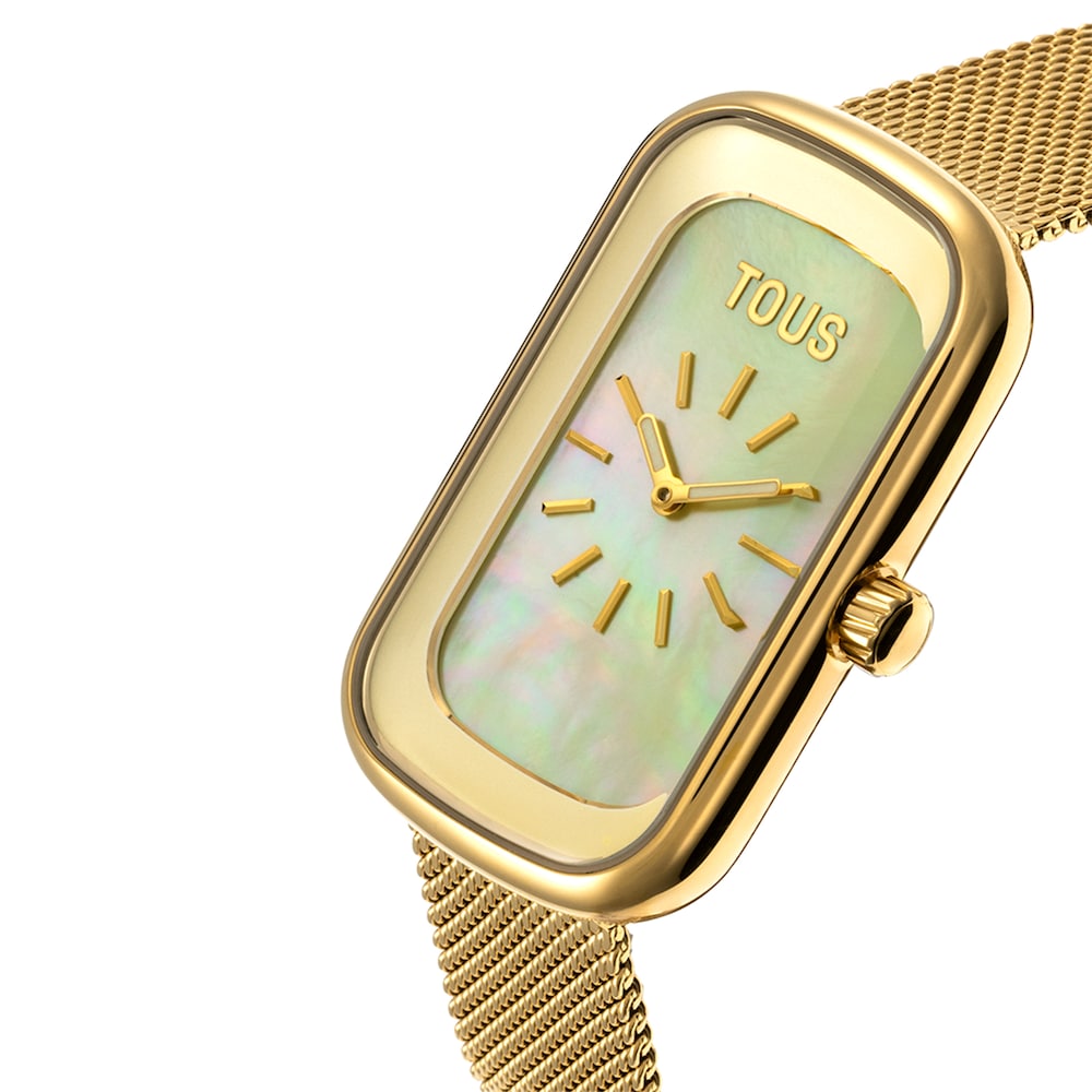 RELÓGIO TOUS 'T-BAND CLUB' DOURADO '3000140400'