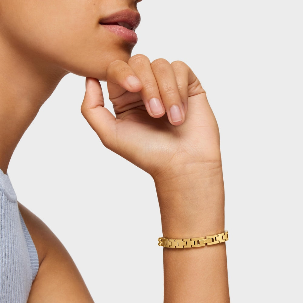 RELÓGIO TOUS 'BOLD BEAR' DOURADO '3000143200'