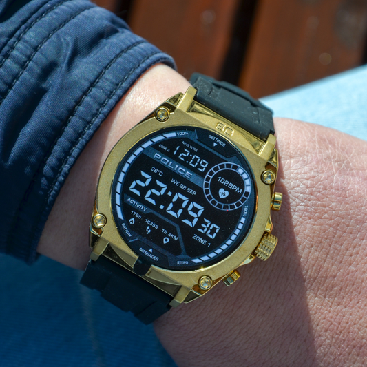 SMARTWATCH POLICE MY.AVATAR DOURADO 'PEIUN0000105'