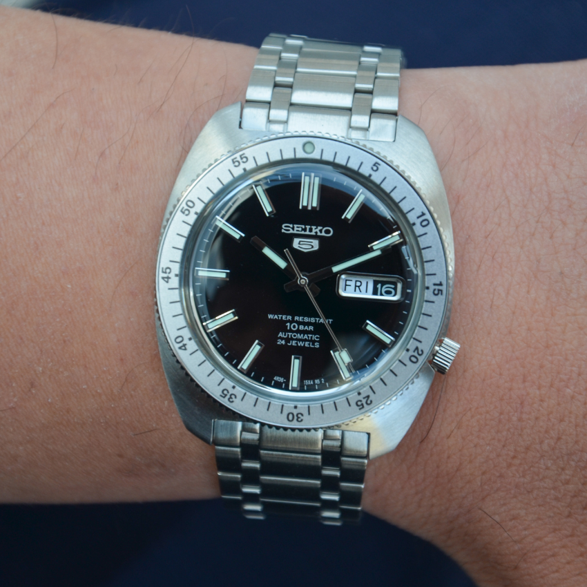 RELÓGIO SEIKO 5 SPORTS 'SKX RECRIAÇÃO' ED.LIMITADA '9.999 UNID' 'SRPL93K1'