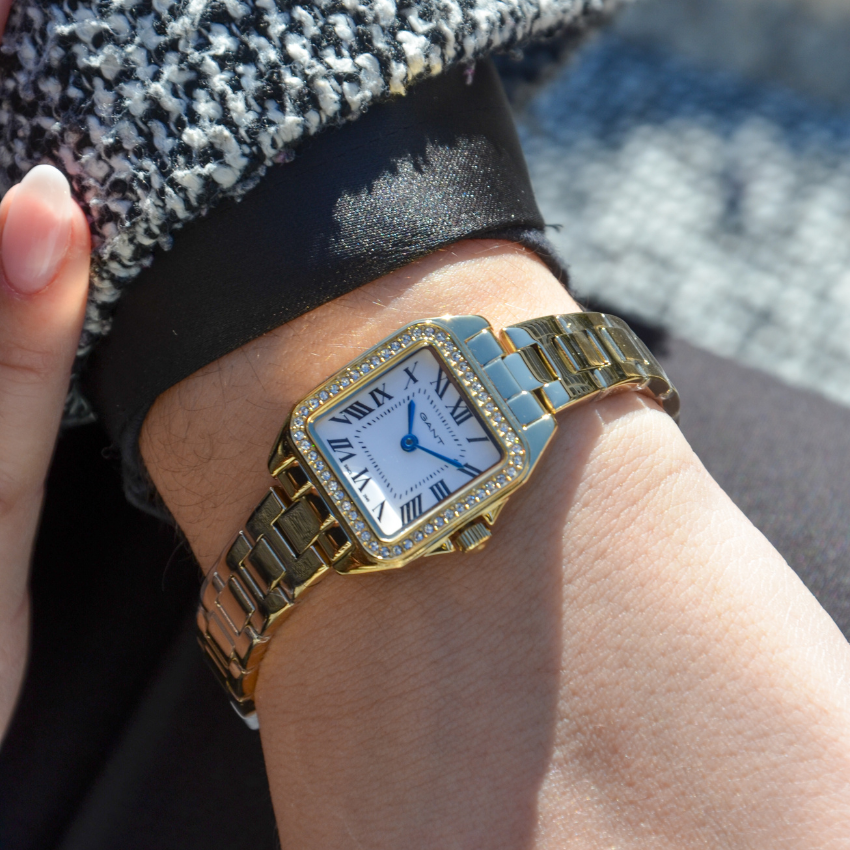 RELÓGIO GANT 'SENECA BIJOU' DOURADO 'G193103'