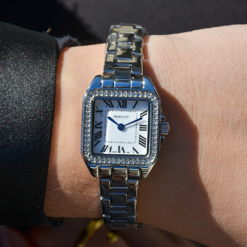 RELÓGIO GANT 'SENECA BIJOU' PRATEADO 'G193101'