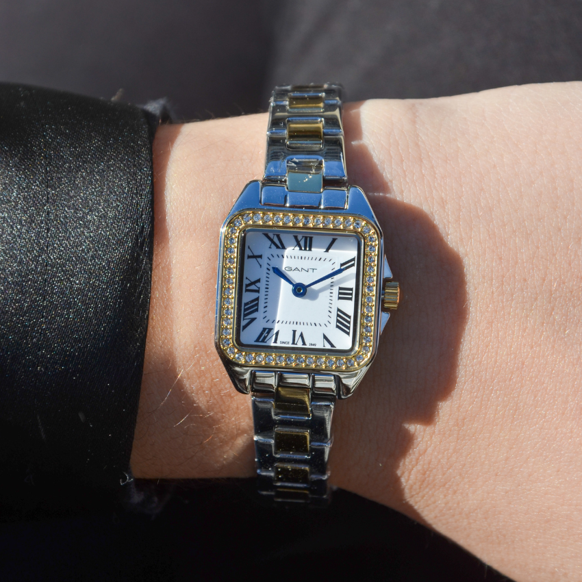 RELÓGIO GANT 'SENECA BIJOU' BICOLOR 'G193102'