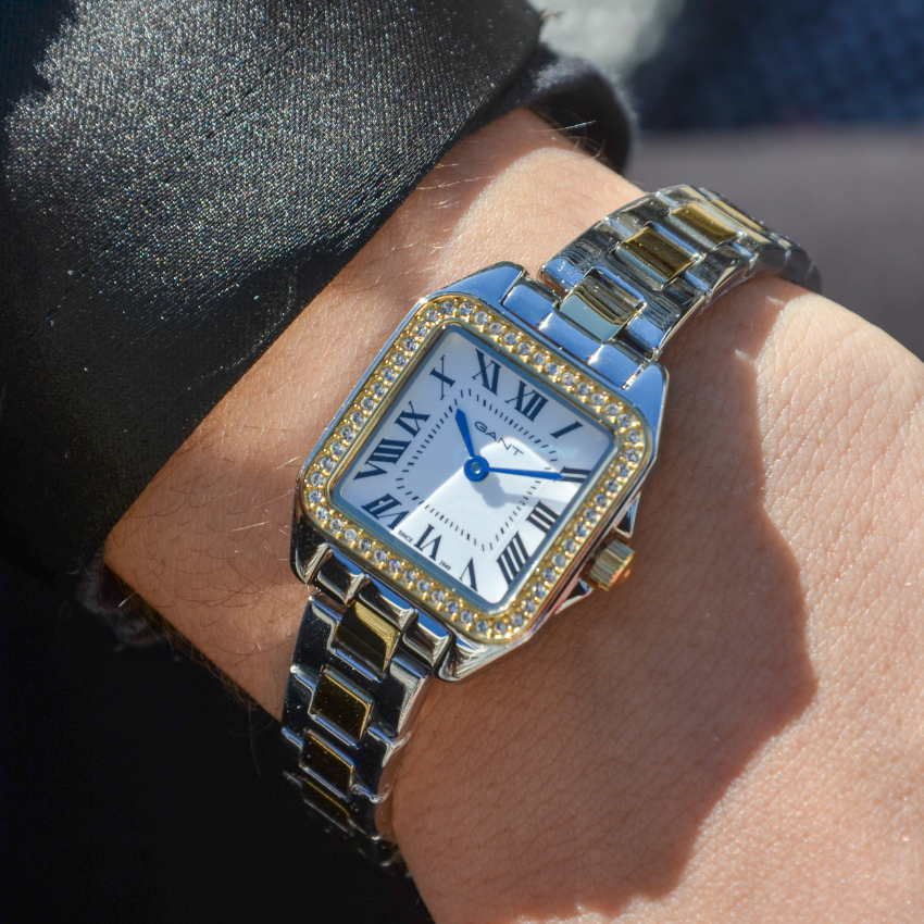 RELÓGIO GANT 'SENECA BIJOU' BICOLOR 'G193102'