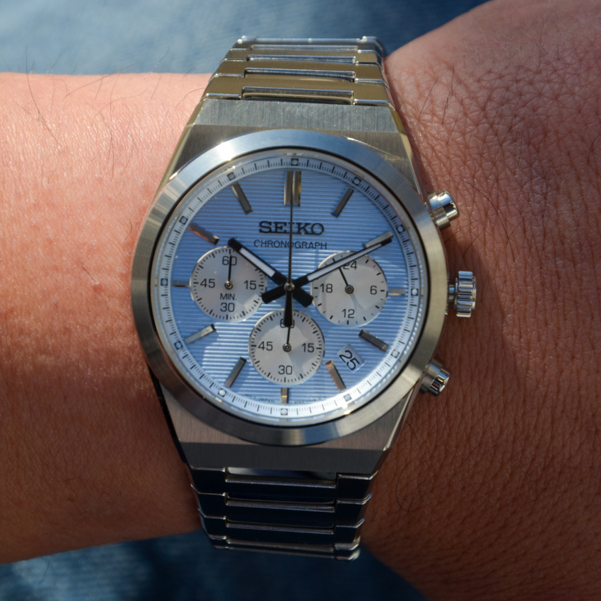 RELÓGIO SEIKO 'ESSENTIALS' PRATEADO 'SSB459P1'