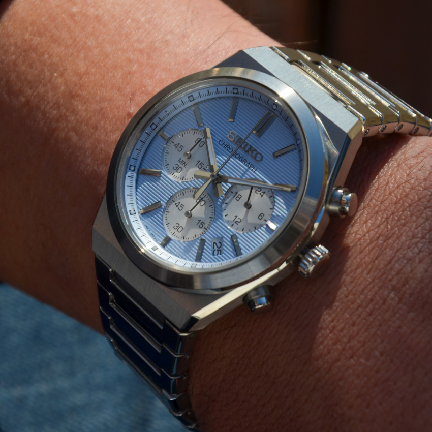 RELÓGIO SEIKO 'ESSENTIALS' PRATEADO 'SSB459P1'