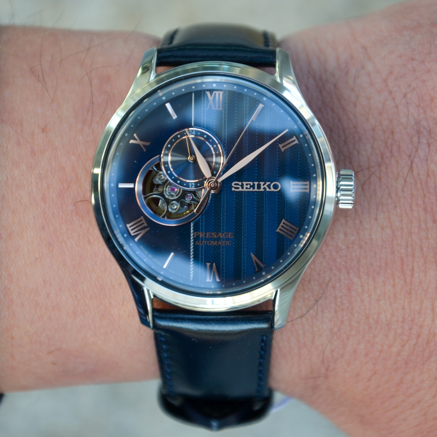 RELÓGIO SEIKO 'PRESAGE JAPANESE GARDEN' PRATEADO 'SSA421J1'