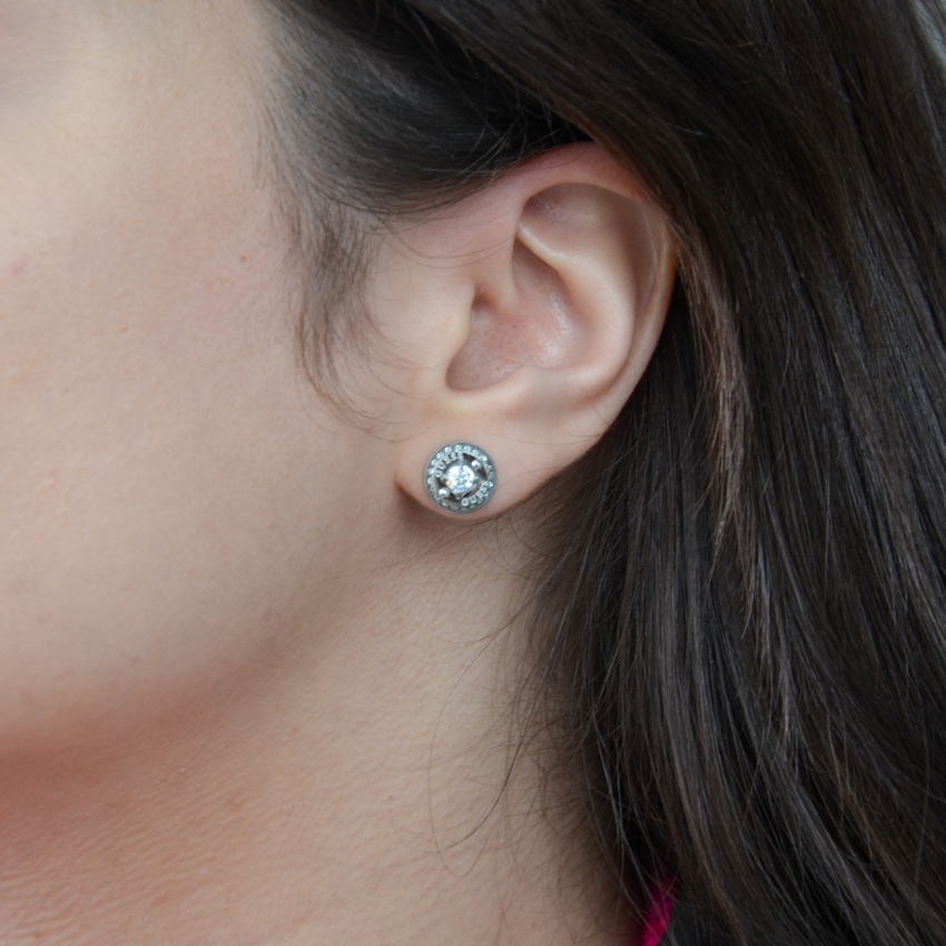 BRINCOS GUESS 'TILL MORNING' AÇO PRATEADO 'JUBE05557JWRHT-U'