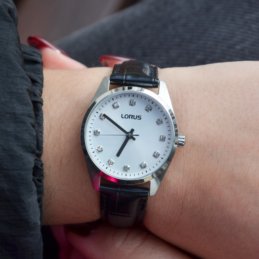 RELÓGIO LORUS 'WOMAN' PRATEADO 'RG331XX9'