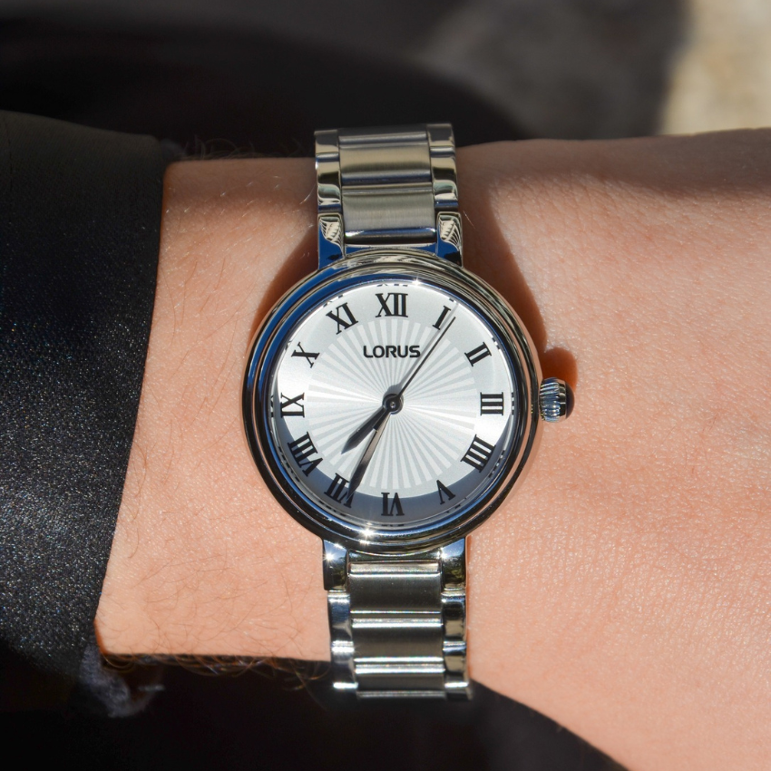 RELÓGIO LORUS 'WOMAN' PRATEADO 'RG207YX9'