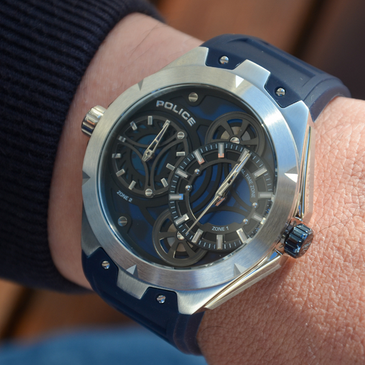 RELÓGIO POLICE 'SCEPTER' PRATEADO 'PEWGM0081703'