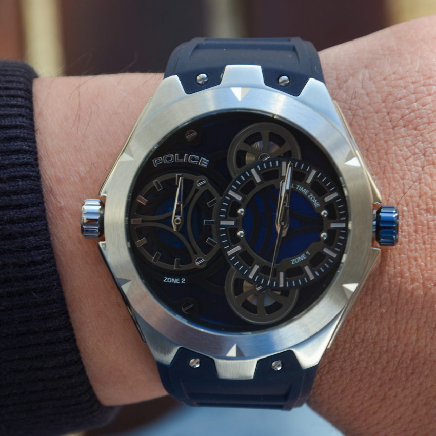 RELÓGIO POLICE 'SCEPTER' PRATEADO 'PEWGM0081703'