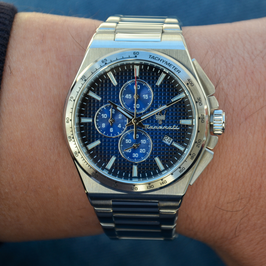 RELÓGIO MASERATI 'VELOCITÀ SLIM' PRATEADO 'R8873653003'