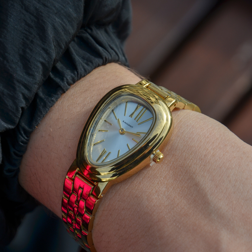 RELÓGIO RADIANT 'SOPHIA' DOURADO 'RA683204'