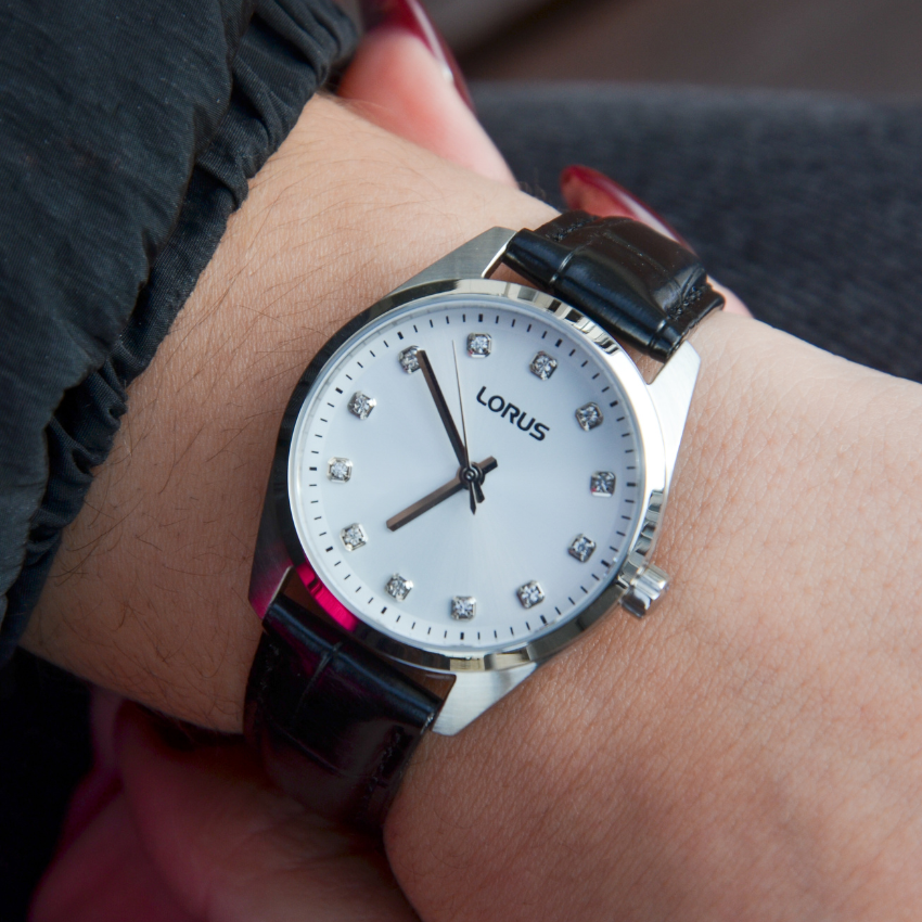 RELÓGIO LORUS 'WOMAN' PRATEADO 'RG331XX9'