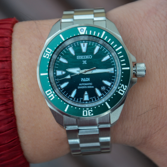 RELÓGIO SEIKO PROSPEX DIVER'S SAMURAI PADI ED. ESPECIAL 'SRPL53K1'
