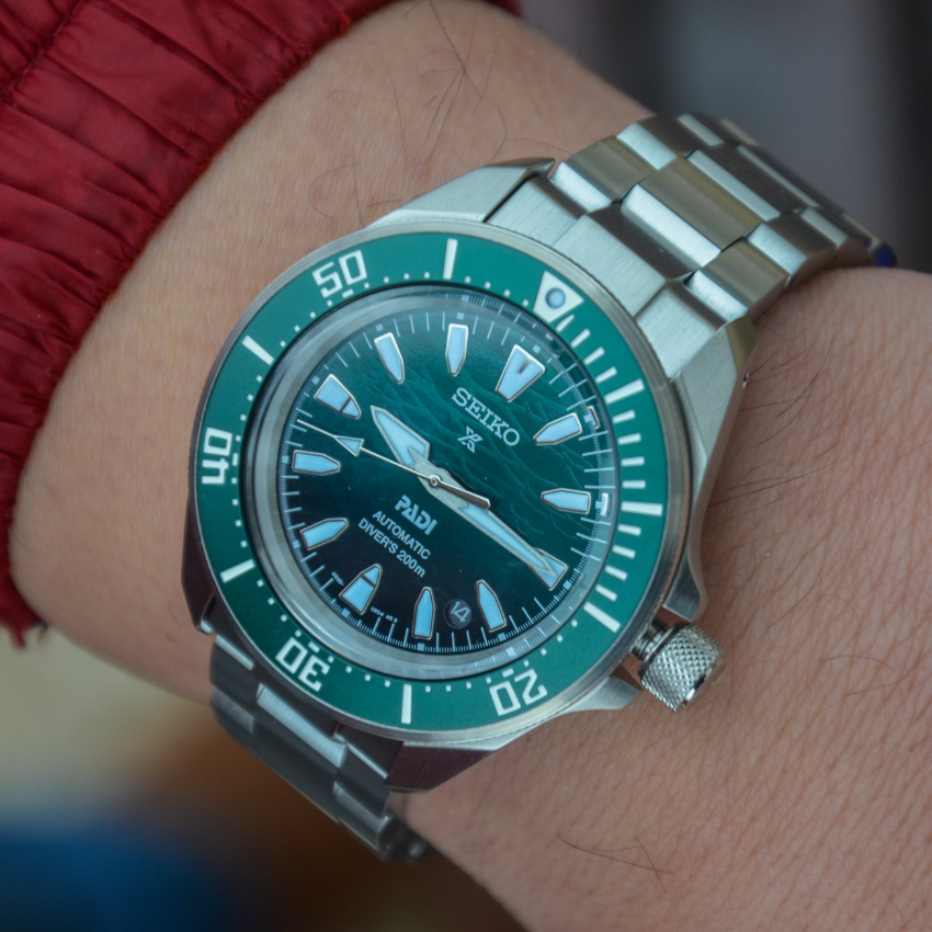 RELÓGIO SEIKO PROSPEX DIVER'S SAMURAI PADI ED. ESPECIAL 'SRPL53K1'