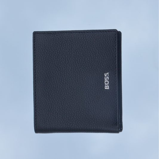 CARTEIRA 4 CARTÕES E P.MOEDAS 'ICONIC' PRETO 'HLM416A'