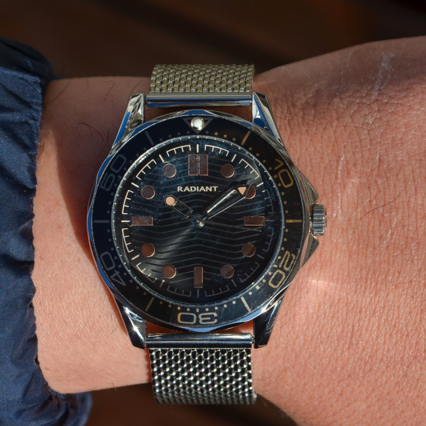 RELÓGIO RADIANT 'CHRIS' PRATEADO 'RA675204'