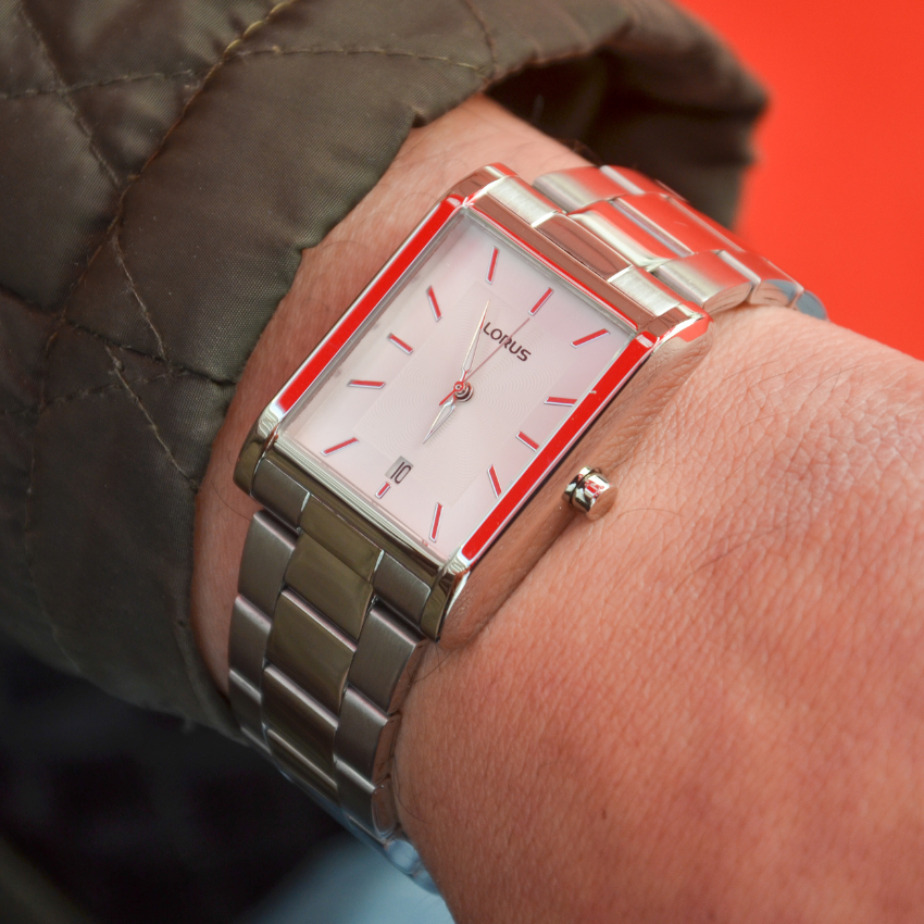 RELÓGIO LORUS 'MAN CLASSIC' PRATEADO 'RH937RX9'