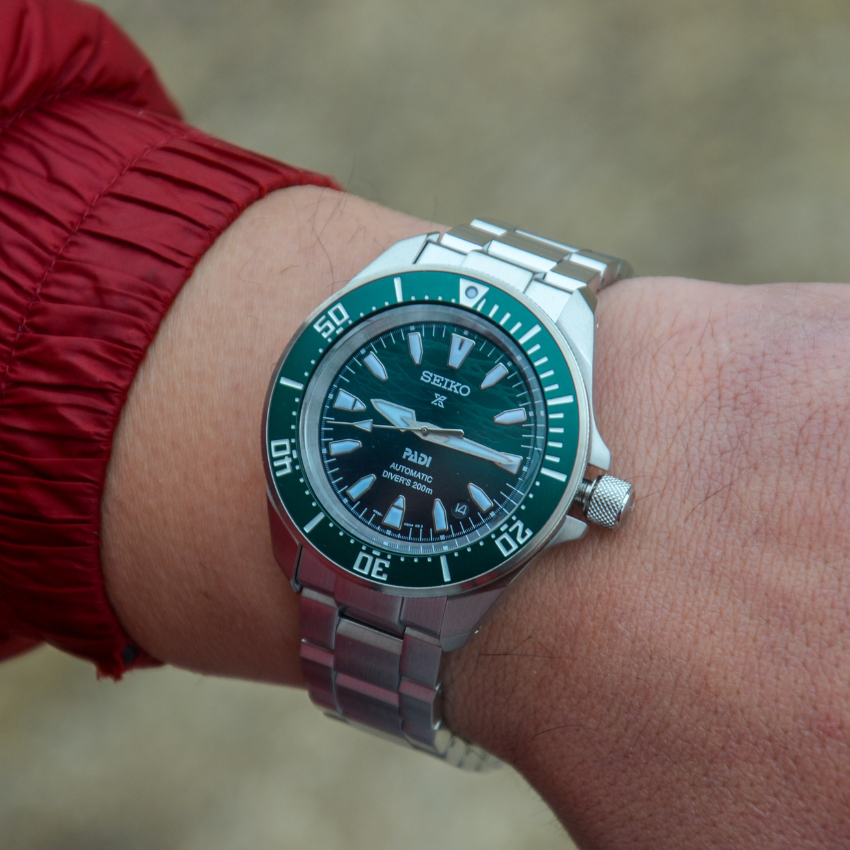 RELÓGIO SEIKO PROSPEX DIVER'S SAMURAI PADI ED. ESPECIAL 'SRPL53K1'