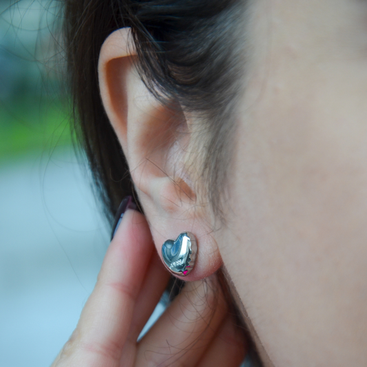 BRINCOS GUESS 'ICONIQUE' AÇO PRATEADO 'JUBE05543JWRHT-U'