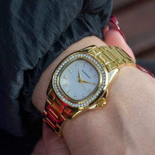 RELÓGIO RADIANT 'SCAPE' DOURADO 'RA637204'