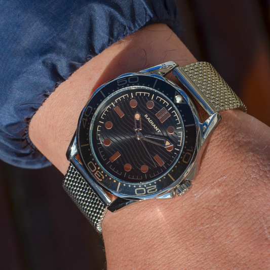 RELÓGIO RADIANT 'CHRIS' PRATEADO 'RA675204'