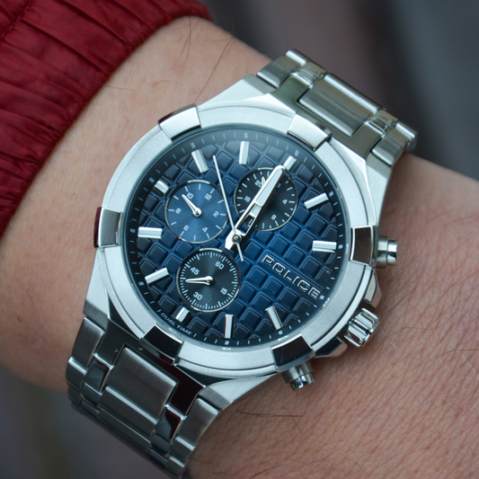 RELÓGIO POLICE 'GUARDIAN' PRATEADO 'PEWGK0082004'