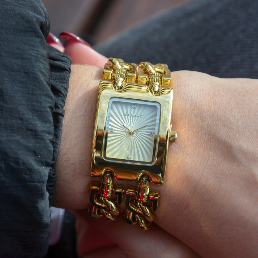 RELÓGIO RADIANT 'DONATELLA' DOURADO 'RA672203'