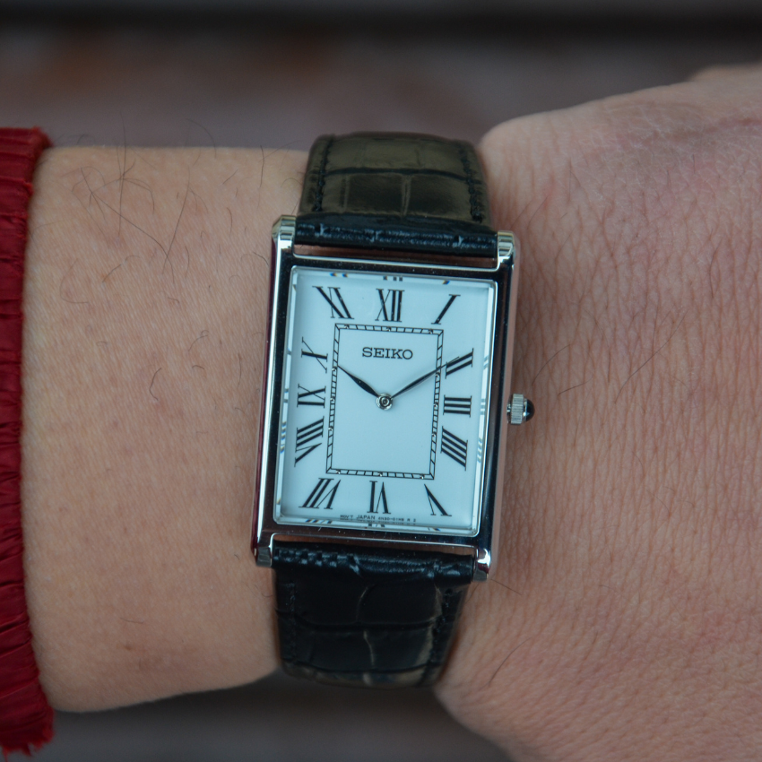 RELÓGIO SEIKO 'MEN CLASSIC' PRATEADO 'SWR103P1'